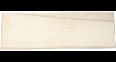 Houten Schild - DIY Hout Schild - 10x30x1 cm - Home Deco - 1 Stuk