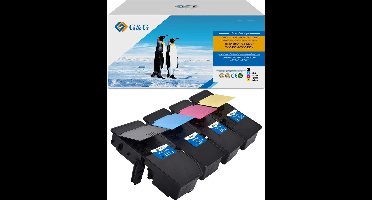G&G TK5430 Toner geschikt voor Kyocera TK-5430 TK-5440 - Multipack 4 Toners - Voordeelbundel