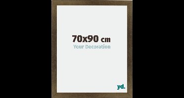 Your Decoration - Fotolijst 70x90 cm - MDF - Brons Decor - Mura