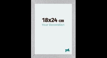Your Decoration - Fotolijst 18x24 cm - MDF - Zilver Mat - Mura