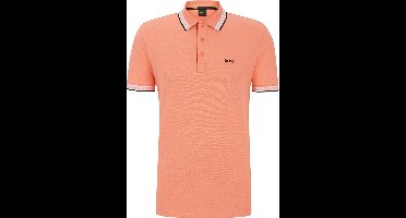 BOSS Green Polo korte mouw Oranje Paddy 10241663 01 50469055/649