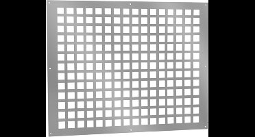 Nedco BV Ventilatieplaat 500x400mm aluminium