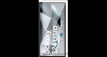 Screenprotector geschikt voor Samsung Galaxy S24 Ultra - Volledig Dekkend Glas Screen Protector