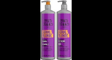Tigi - Serial Blonde - Restoring shampoo & conditioner - voordeelverpakking - 2 x 400ml