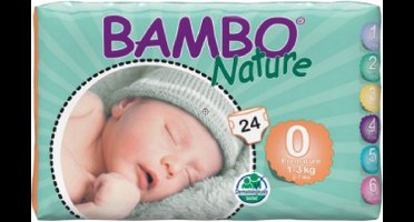 Bambo Nature Premature 0 - 1 pak van 24 stuks
