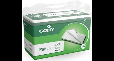 GOHY Pad Super 60 x 90 cm - 4 paquets de 30 protections