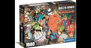 Clementoni - Puzzel - 1000 Stukjes - Zero Calcare - Puzzel Voor Volwassenen