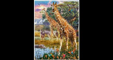 Ravensburger puzzel Kleurrijke savanne - Legpuzzel - 150 stukjes