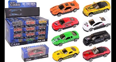 48 Super Cars die-cast auto in ds 26956