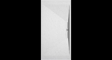 Sanifun douchebak Stone Side White Slate 1400 x 700 P