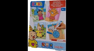 Studio 100 Bumba Stempelen met stippen - Tekeningen voor thuis en onderweg