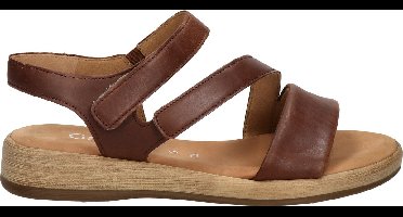 Gabor Comfort dames sandaal - Cognac - Maat 40