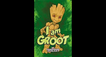 Pyramid International Marvel Poster Pack Guardians of the Galaxy I am Groot 61 x 91 cm (4) Poster & Wallscrolls