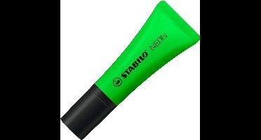 STABILO NEON - Markeerstift - Unieke Tube Vorm - Groen - per stuk