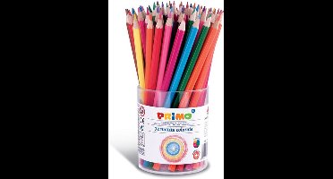 Primo CONF72 PZ MATITEESAG. COLORATE ASS. kleurpotlood 72 stuk(s) Multi kleuren