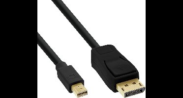 Mini DisplayPort - DisplayPort kabel - versie 1.2 (4K 60 Hz) - bi-directioneel / zwart - 5 meter