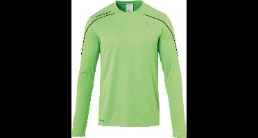 Uhlsport Stream 22 Voetbalshirt Lange Mouw Heren - Fluo Groen / Zwart | Maat: 3XL