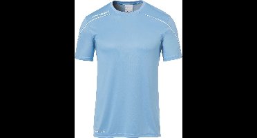 Uhlsport Stream 22 Shirt Korte Mouw Heren - Hemelsblauw / Wit | Maat: 3XL