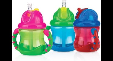 Nuby Flip It Antilekbeker - Rood