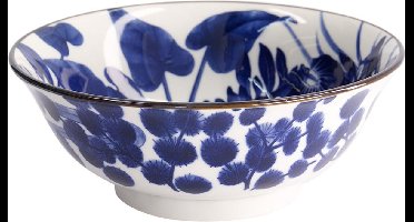 Tokyo Design Studio – Mixed Bowls – Iris – 20.5x8cm – Blauw/Wit
