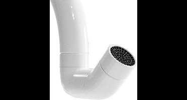 Roterend mondstuk om te tappen - wit