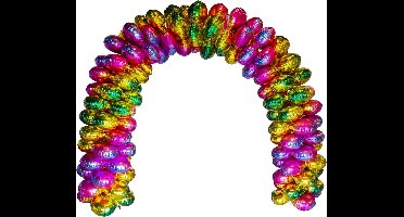 Follieballonnen Ballonnenboog Regenboog Rond