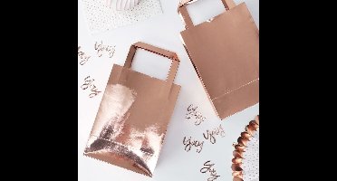 Ginger Ray - Ginger Ray - Gift bag Rose gold (5 stuks)