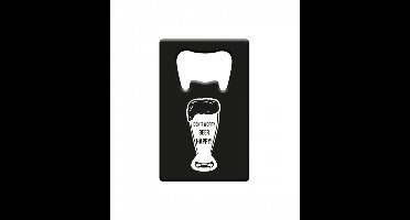 Metal beer opener - Don't worry beer happy