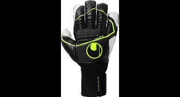 Uhlsport Absolutgrip Flex Frame Carbon Black Fluo Yellow Keepershandschoenen - Maat 7.5