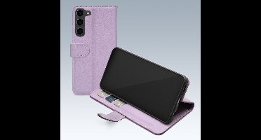 Mobilize Telefoonhoesje geschikt voor Samsung Galaxy S23 Hoesje | Mobilize Premium Gelly Wallet Bookcase Portemonnee | Pasjeshouder voor 3 Pasjes | Telefoonhoesje voor Pinpas / OV Kaart / Rijbewijs - Paars