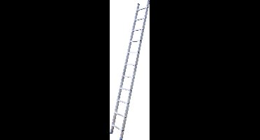 Alumexx enkele ladder - 11 Treden - Lengte 295 cm - Aluminium