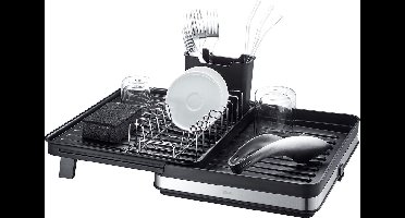 Afdruiprek, Verstelbaar, Kunststof,RVS, 36 x 30.5 x 18 cm - GEFU | SMARTLINE