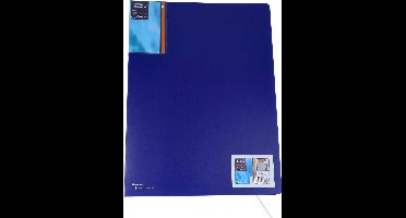 HFP showmap - Presentatiemap - Blauw - 30 tassen