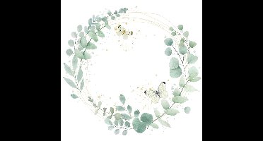 MTis Servetten Atelier Feestelijk - 33x33cm - 20 stuks