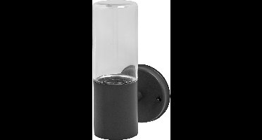 LEDVANCE ENDURA CLASSIC FIGO CYL W buitenlantaarn, wandlamp, donkergrijs, edelstaal, snelle en eenvoudige installatie, beschermingsklasse IP44, flexibel gebruik in buitenruimtes