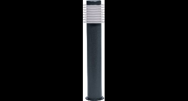 LEDVANCE ENDURA HYBRID RONDO buitenlant., hybrideverl., 4W, 250lm, warm witte lichtkleur, 3.000K kleurtemperatuur, donkergrijs, edelstaal, beschermingsklasse IP44 en IP67, zonne-energie en netvoeding