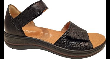 Hartjes 132.2102/41 01.01 G Dames Sandalen - Zwart - 41