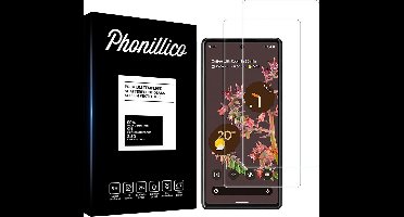 Screenprotector voor Google Pixel 6 - 2 stuks Beschermglas van glas Transparante glazen schermbeschermfolie