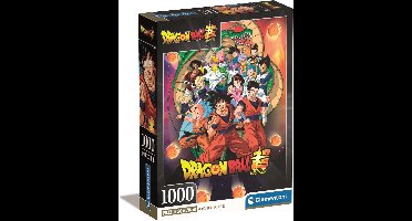 Clementoni - Puzzel - 1000 stukjes - Dragon Ball Super - met poster - Portrait - vanaf 14 jaar