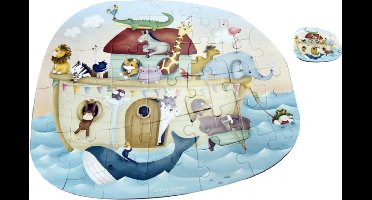 Little Dutch - Ark van Noach - XL Vloerpuzzel FSC - 44 Stukjes