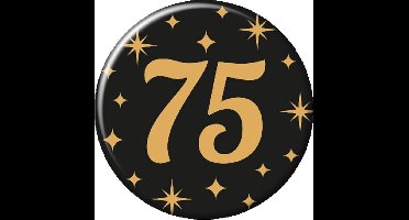 Paperdreams - Button Classy Party - 75 jaar