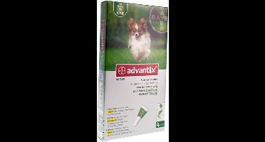 Advantix 40/200 Anti vlooienmiddel en tekenmiddel Hond - 6 pipetten