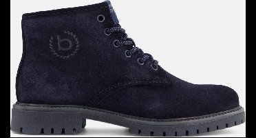 Bugatti Blaco Veterboots blauw Suede - Maat 40