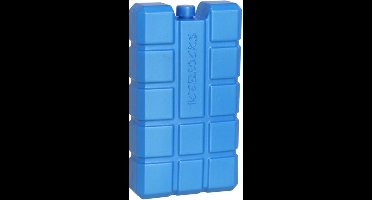 Gerimport Koelelement - 400 ml - 9,5 x 16 cm - blauw - voor koeltas of koelbox - kunststof