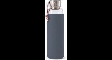 Black+Blum Glazen Waterfles - 600ml - Grijs