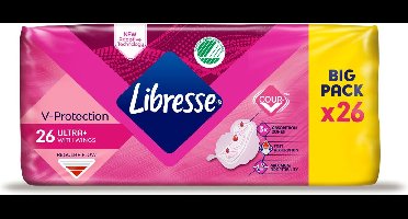 Libresse Ultra Normal Wing Maandverband - 6x26st - Voordeelverpakking