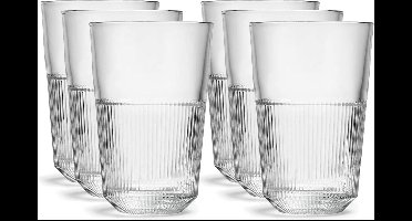 Royal Leerdam Longdrinkglazen Rayo - 24x - glas - 360 ml - drink/water glazen