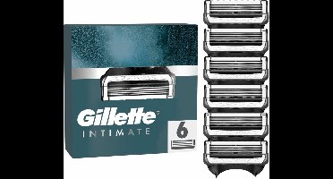 Gillette Intimate - Voor de intieme zone - 6 Scheermesjes