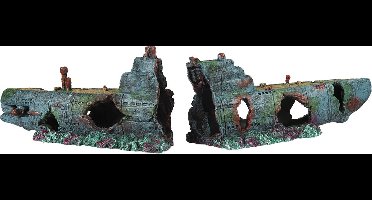 Aqua Della - Aquariumdecoratie - Vissen - Gebroken Onderzeeër 58x9,5x14,5cm - 1st