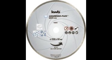 Diamantschijf diameter: 230 mm, wit